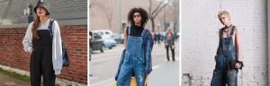 O retorno da jardineira: a peça clássica que conquista o street style com nova proposta